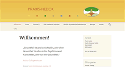 Desktop Screenshot of praxis-nedok.ch